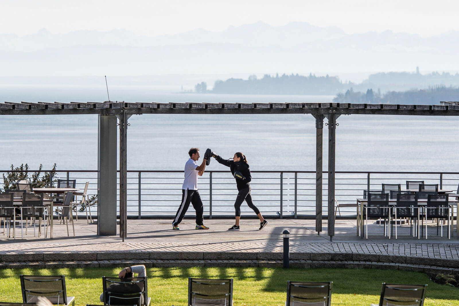 Buchinger Wilhelmi, Fasten, Heilfasten, Fasting, Health, Integrative Medicine, Aussicht, Bodensee, View, Lake of Constance, Personal Training, Boxing, Sport, Bewegung, Deportes, boxeo, entrenamiento, entrenador personal,