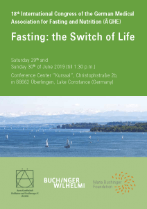 Buchinger Wilhelmi, Fasten, Heilfasten, Fasting, Health, Integrative Medicine, Ärzte-Gesellschaft für Heilfasten und Ernährung e.V, ÄGHE, The Switch of Life